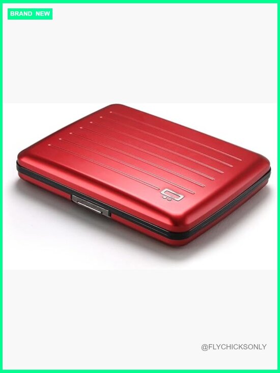 Accessories | Large Aluminum Wallet With Rfid Protection And Metal Lock ...